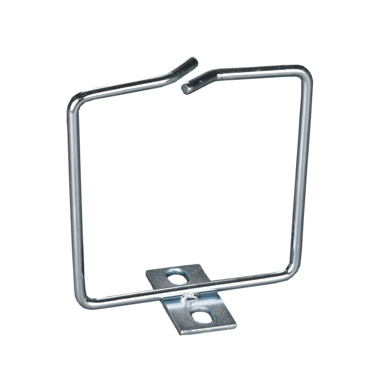 19 inch Kabelmanagement ring 80 x 80, roestvrij