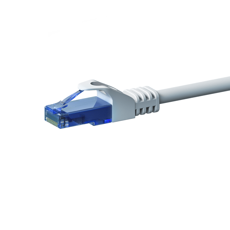 UTP CAT6a patchkabel 2m wit - 100% koper