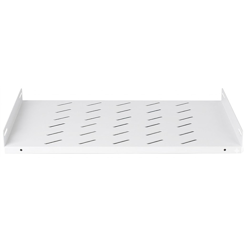 Legbord voor 600mm diepe wand patchkast - 1U wit