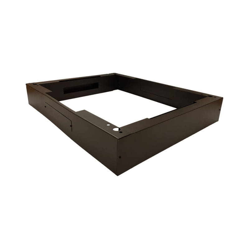 Sokkel voor 19 inch patchkasten 600x1000x150mm (BxDxH) 