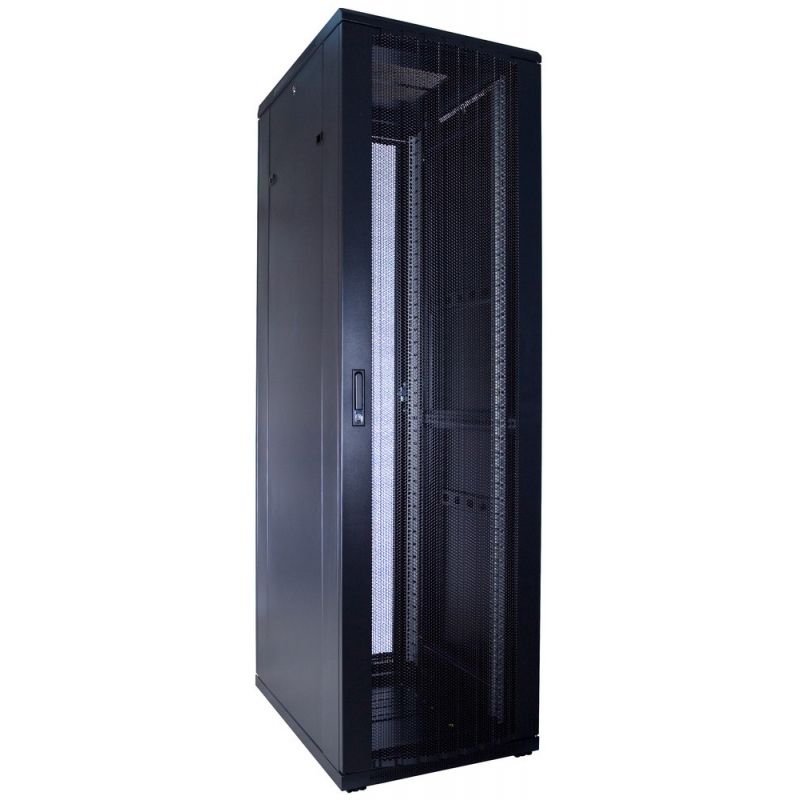 42U patchkast met geperforeerde deur 600x800x2000mm (BxDxH)