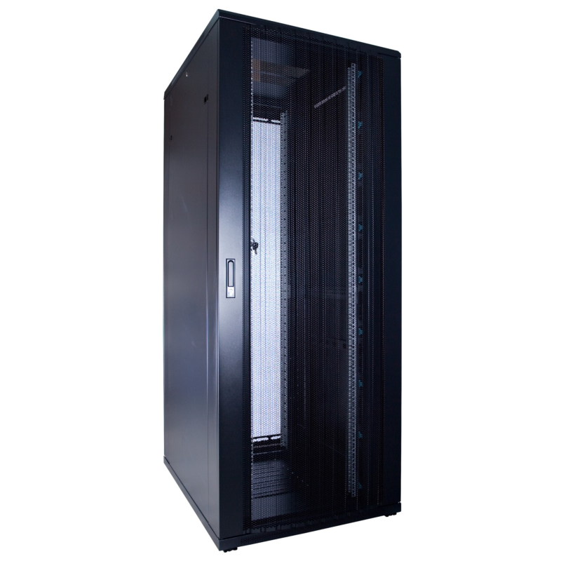 47U patchkast met geperforeerde deur 600x800x2200mm (BxDxH)