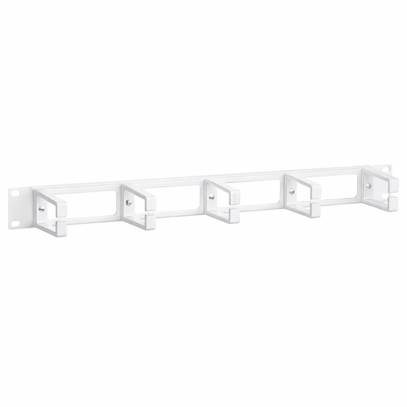 19 inch kabelhouder 1U wit