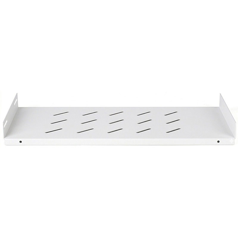 Legbord voor 450mm diepe wand patchkast - 1U wit