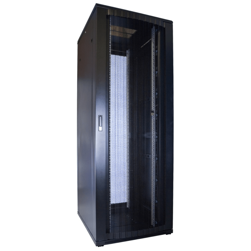 47U patchkast met geperforeerde deur 800x1000x2200mm (BxDxH)