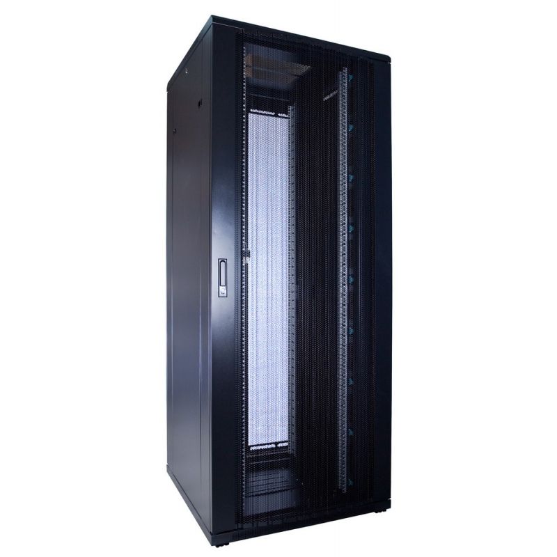 42U patchkast met geperforeerde deur 800x800x2000mm (BxDxH)