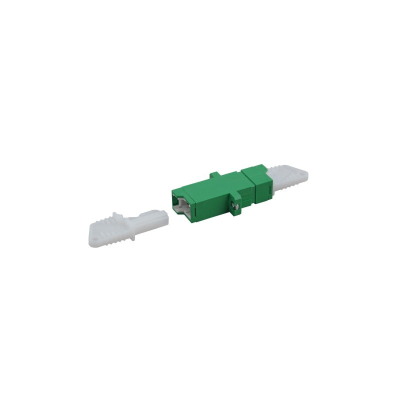 Singlemode koppeling E2000-E2000 simplex groen