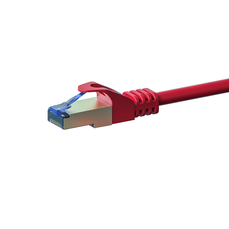 CAT6a S/FTP (PIMF) patchkabel 5m rood