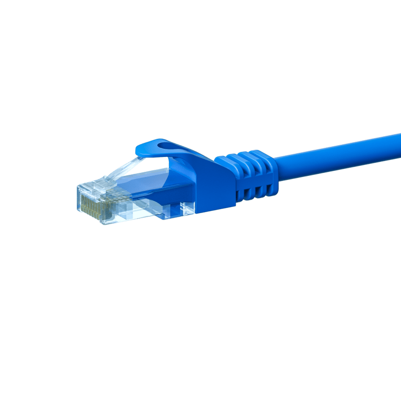 UTP CAT5e patchkabel 1,50m blauw - 100% koper