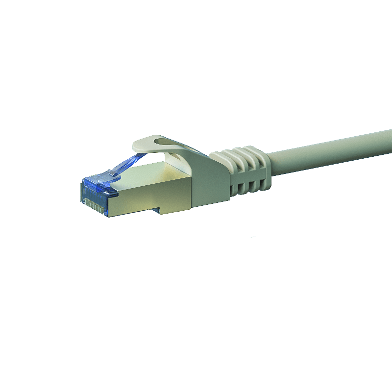 CAT6a S/FTP (PIMF) patchkabel 0,50m grijs
