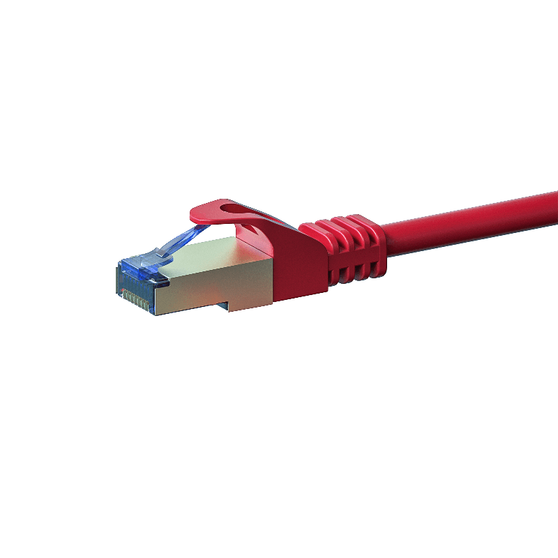 CAT6a S/FTP (PIMF) patchkabel 20m rood