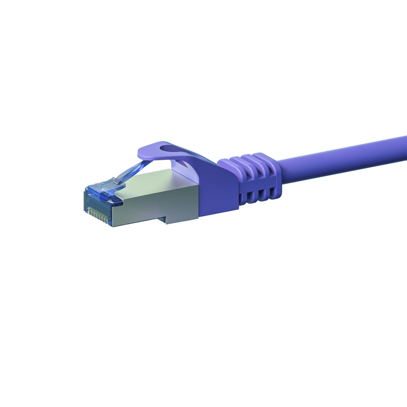 CAT6a S/FTP (PIMF) patchkabel 5m paars