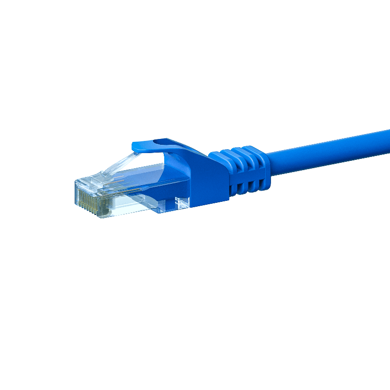 CAT6 UTP patchkabel 1m blauw - CCA
