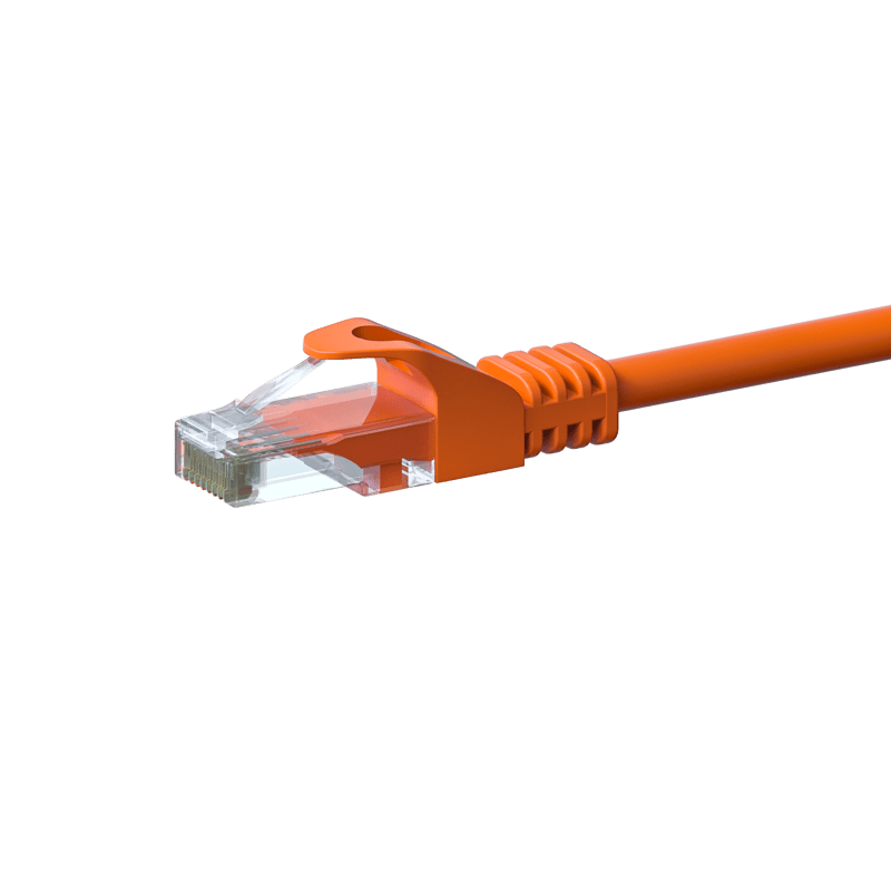 CAT6 UTP patchkabel 0,50m oranje - CCA
