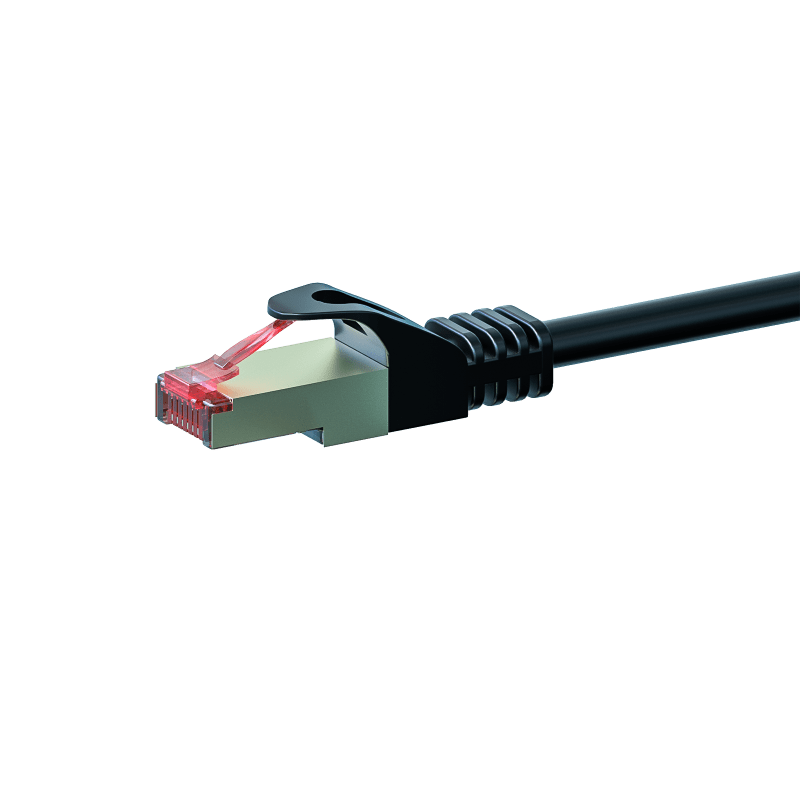 CAT6 S/FTP (PIMF) patchkabel 1m zwart 