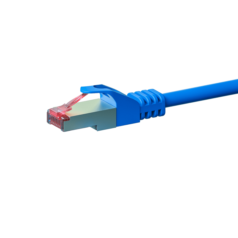 CAT6 S/FTP (PIMF) patchkabel 15m blauw