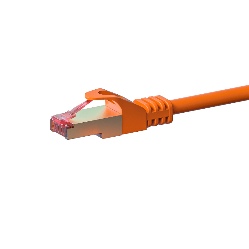 CAT6 S/FTP (PIMF) patchkabel 3m oranje 