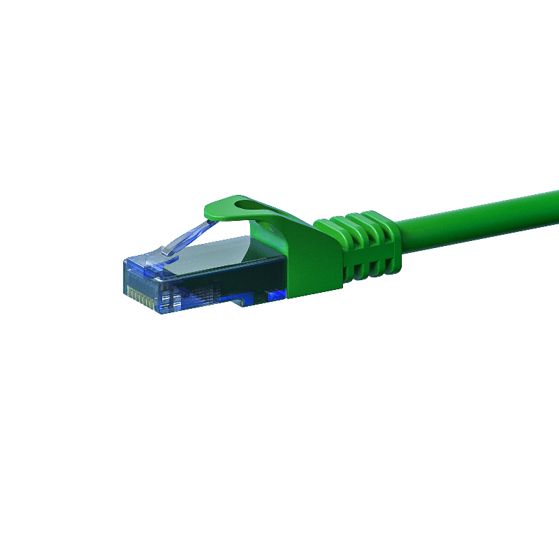 UTP CAT6a patchkabel 1,50m groen - 100% koper