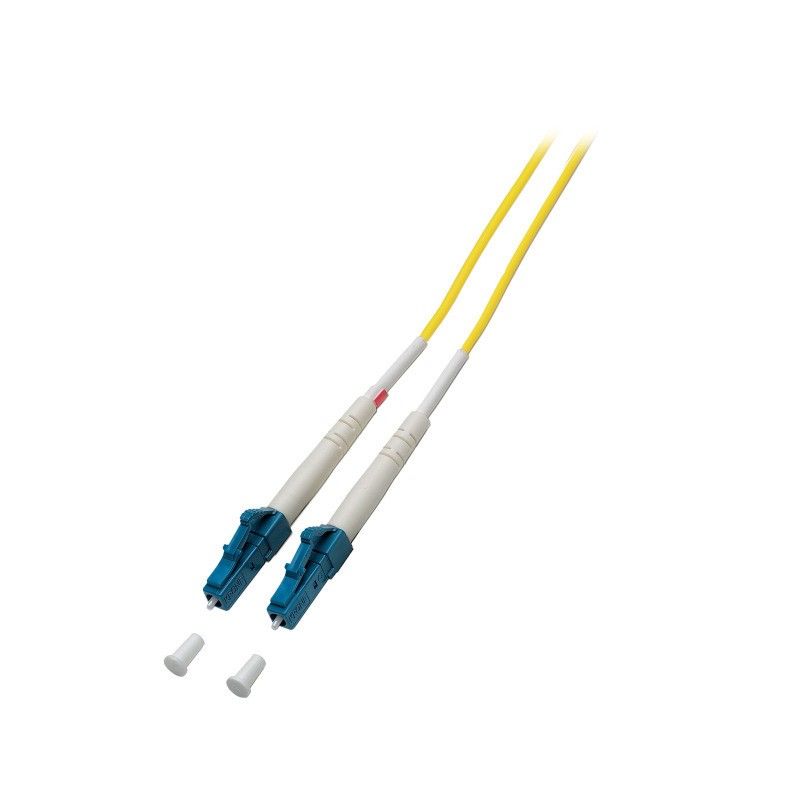 Singlemode patchkabel LC-LC 5m, duplex 9/125 OS2