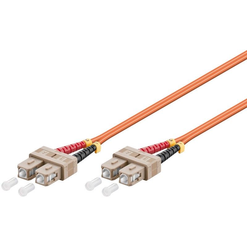 Multimode patchkabel SC-SC 1m, duplex 50/125 OM2