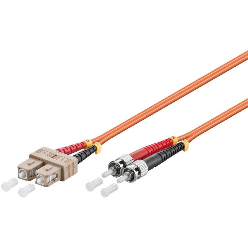 Multimode patchkabel SC-ST 1m, duplex 50/125 OM2