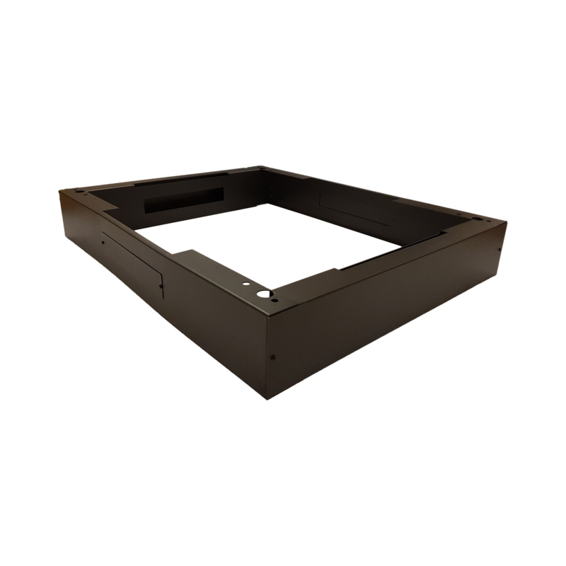 Sokkel voor 19 inch patchkasten 800x800x150mm (BxDxH)
