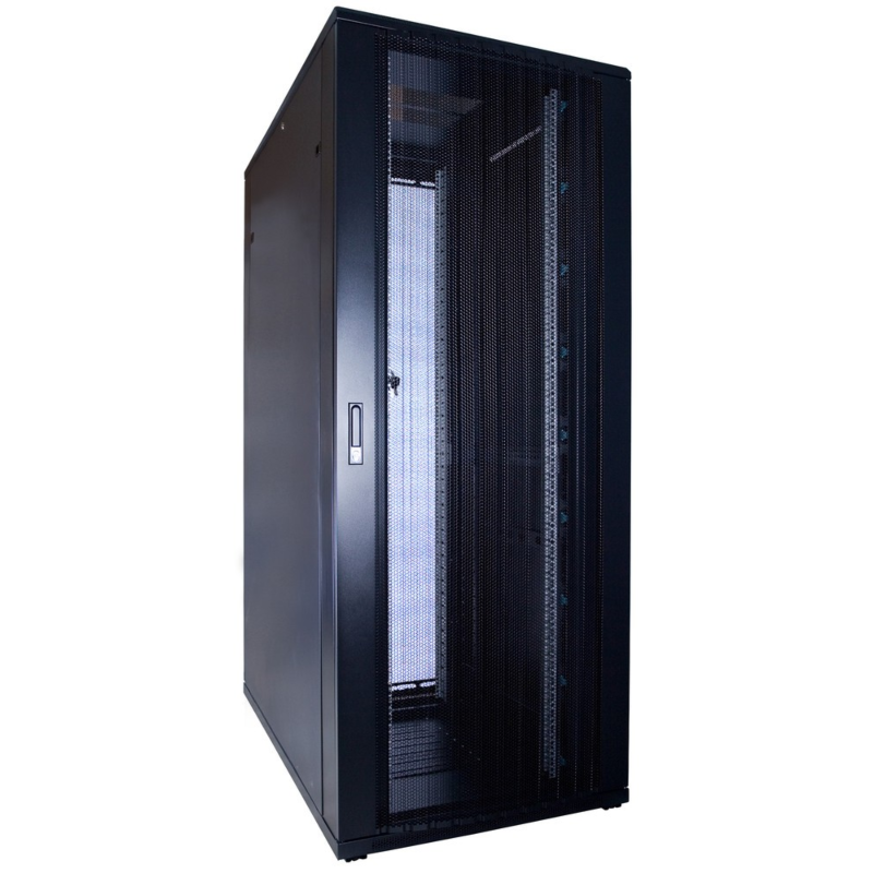 42U patchkast met geperforeerde deur 800x1200x2000mm (BxDxH)