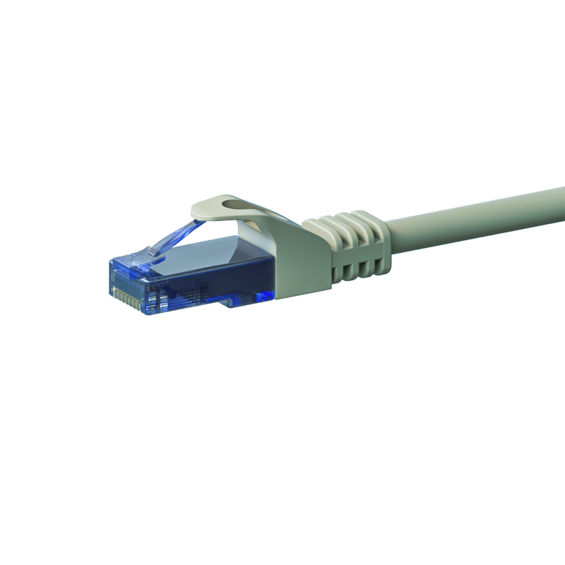 UTP CAT6a patchkabel 5m grijs - 100% koper