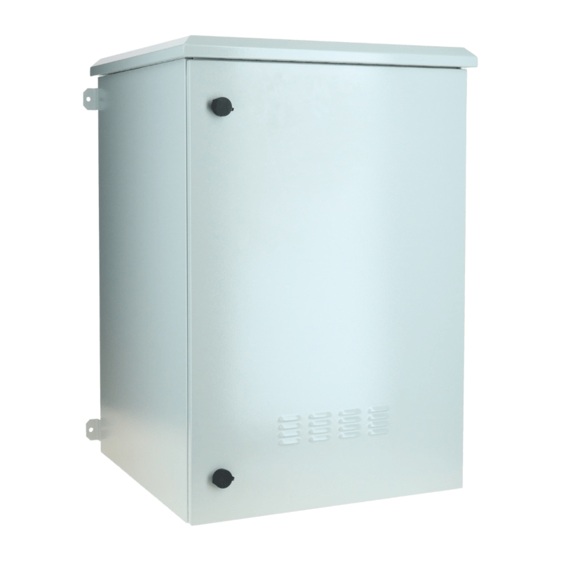 18U outdoor wandkast IP55 - 600x600x900mm (BxDxH)