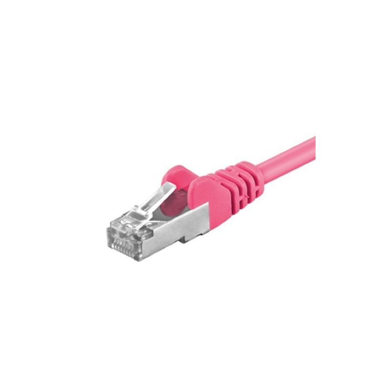 CAT5e FTP patchkabel 10m roze 