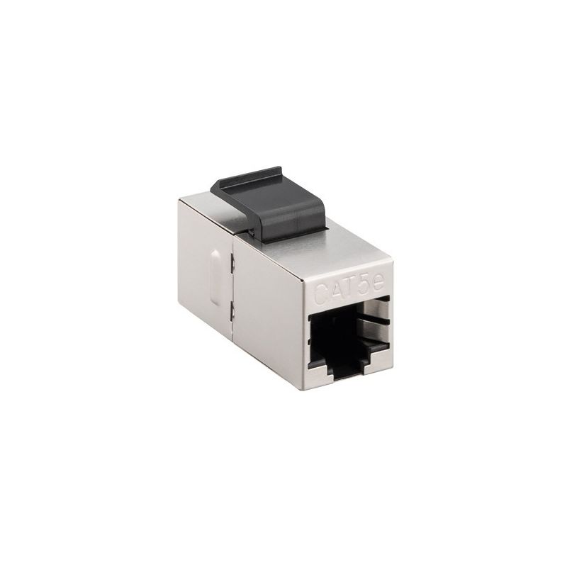 CAT5e STP Keystone Connector Grijs - RJ45