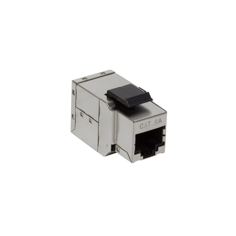 CAT6a STP Keystone Connector Grijs - RJ45