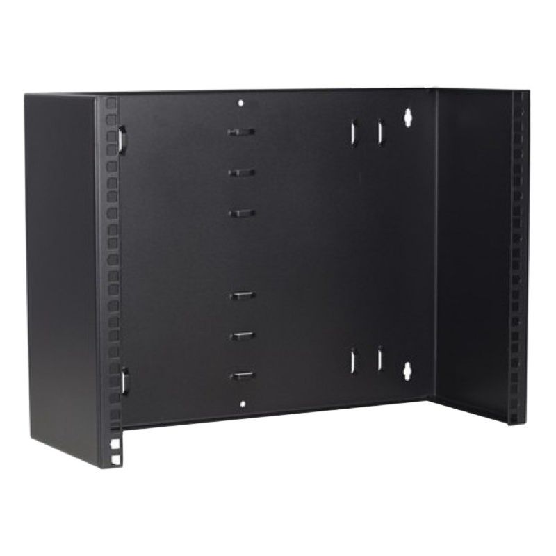 8U wall mount bracket zonder scharnieren 520x180x385mm (BxDxH)