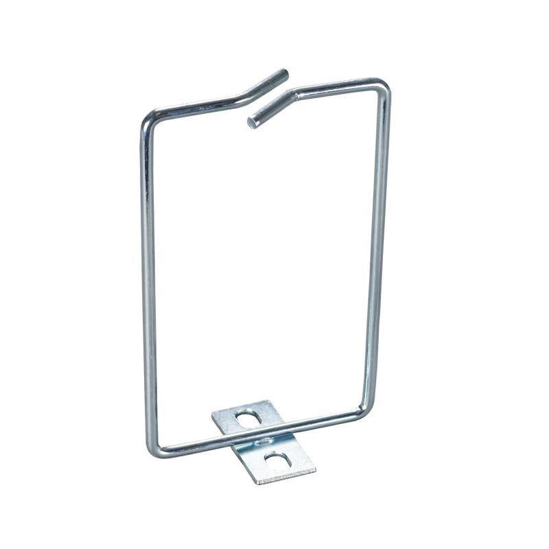 19 inch Kabelmanagement ring 80 x 12o, roestvrij