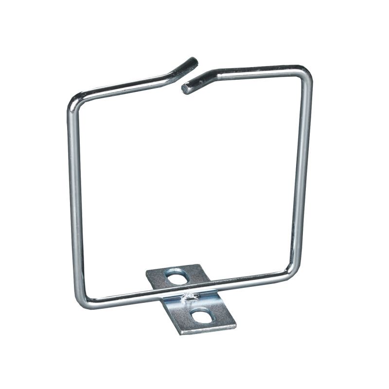 19 inch Kabelmanagement ring 80 x 80, roestvrij