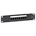 Patchpanel 10 inch Cat6 UTP - 8 poorts