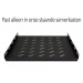 Zware lasten legbord voor 800mm diepe patchkast - 1U - 100 kg